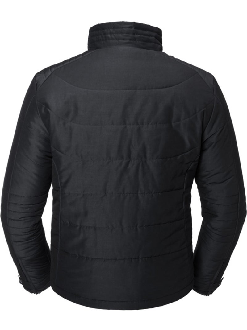 Veste matelassée cross - russell Noir - Kiabi