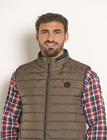Veste matelassée déperlante sans manches