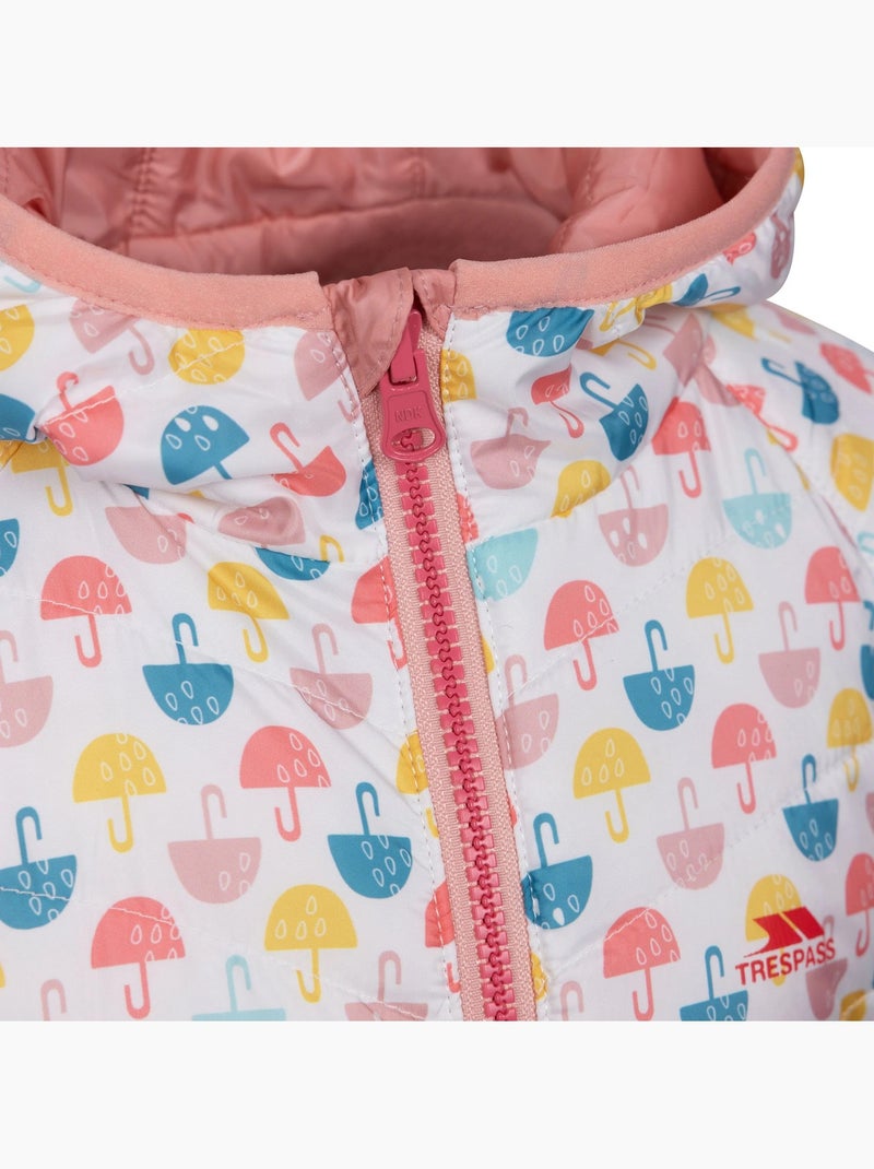 Veste matelassée dessie - trespass Rose pastel/Menthe/Blanc/Beige - Kiabi