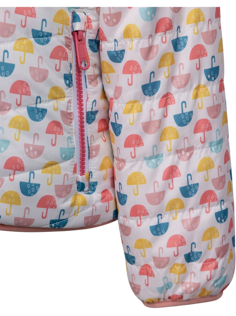 Veste matelassée dessie - trespass Rose pastel/Menthe/Blanc/Beige - Kiabi