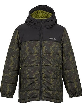Veste matelassée et bicolore à capuche lofthouse - regatta
