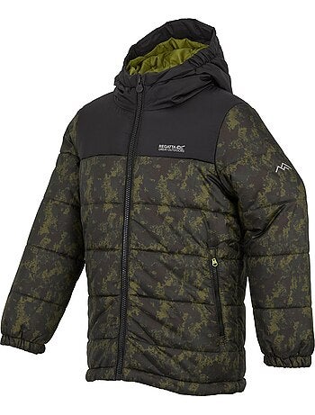 Veste matelassée et bicolore à capuche lofthouse - regatta