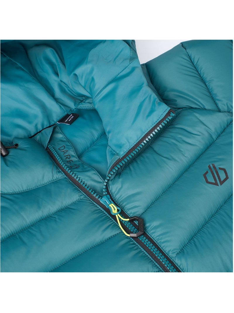 Veste matelassée et pliable à capuche ajustable torrek mountain - dare 2b Vert forêt - Kiabi