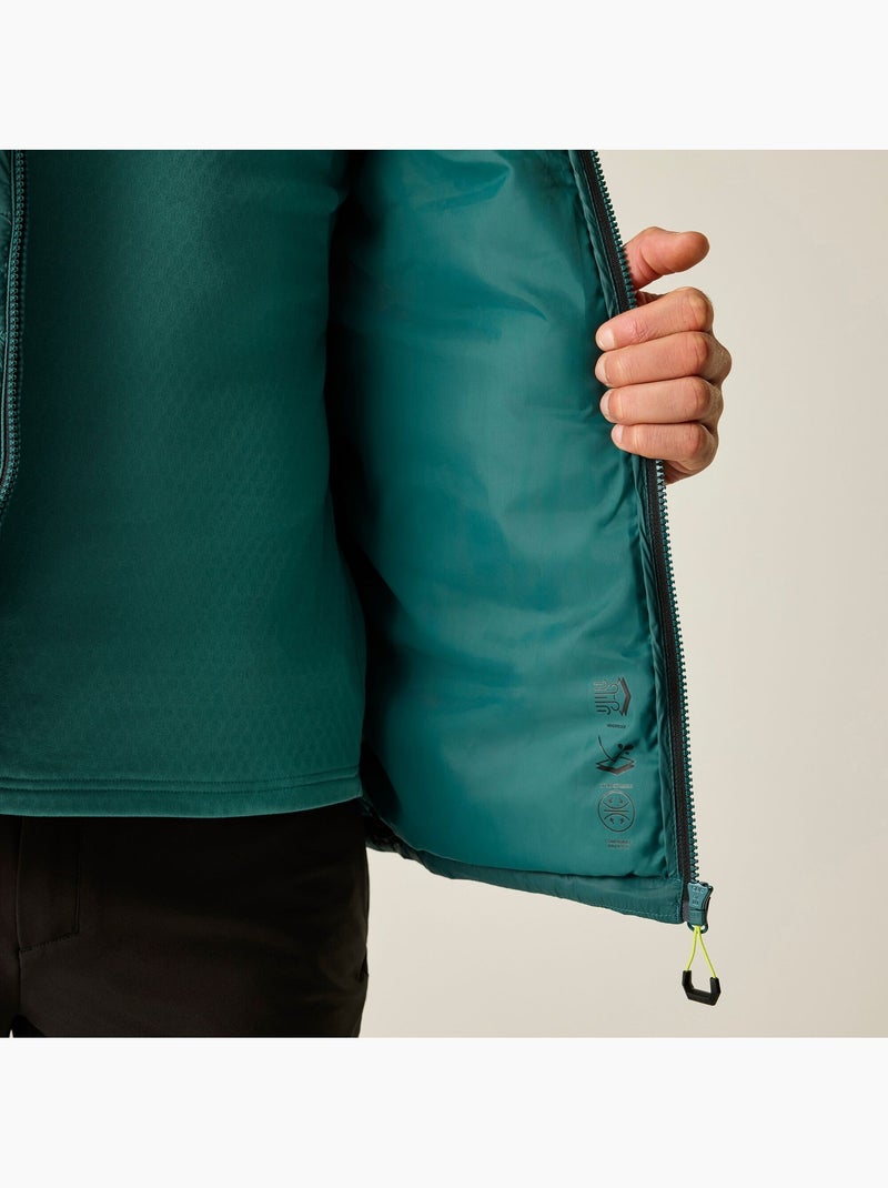 Veste matelassée et pliable à capuche ajustable torrek mountain - dare 2b Vert forêt - Kiabi