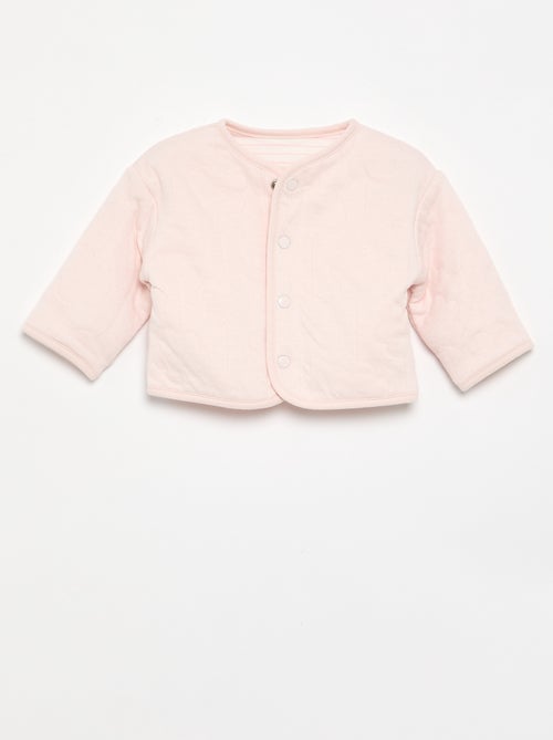 Veste matelassée et pressionnée réversible - Kiabi