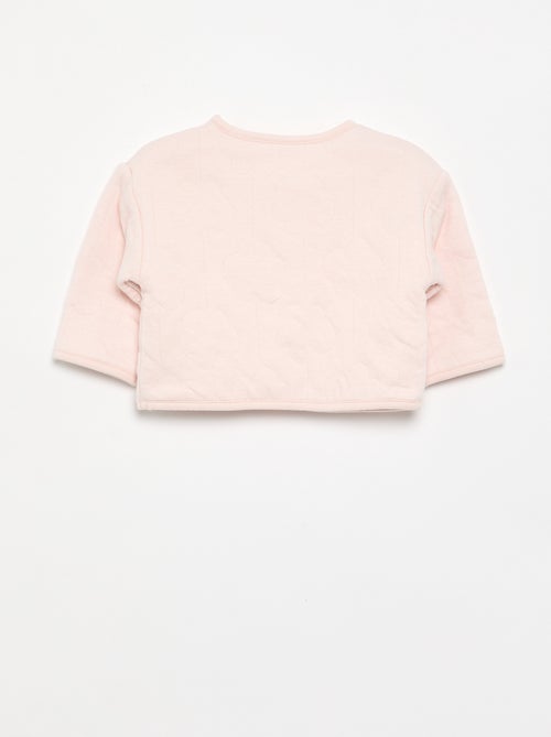 Veste matelassée et pressionnée réversible - Kiabi