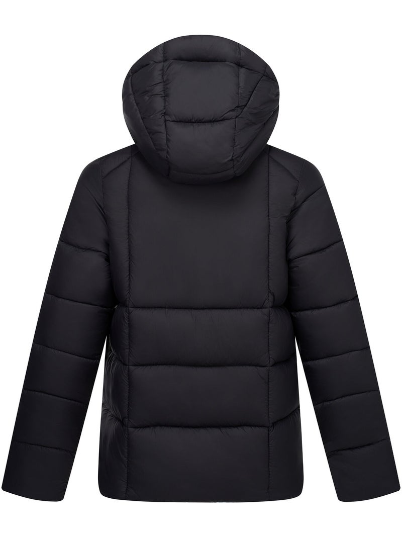 Veste matelassée et unie à capuche ajustable eyre - regatta Noir - Kiabi