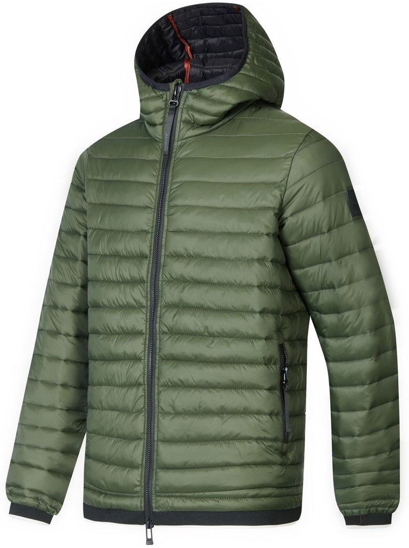 Veste matelassée et unie à capuche haile - regatta Vert kaki - Kiabi