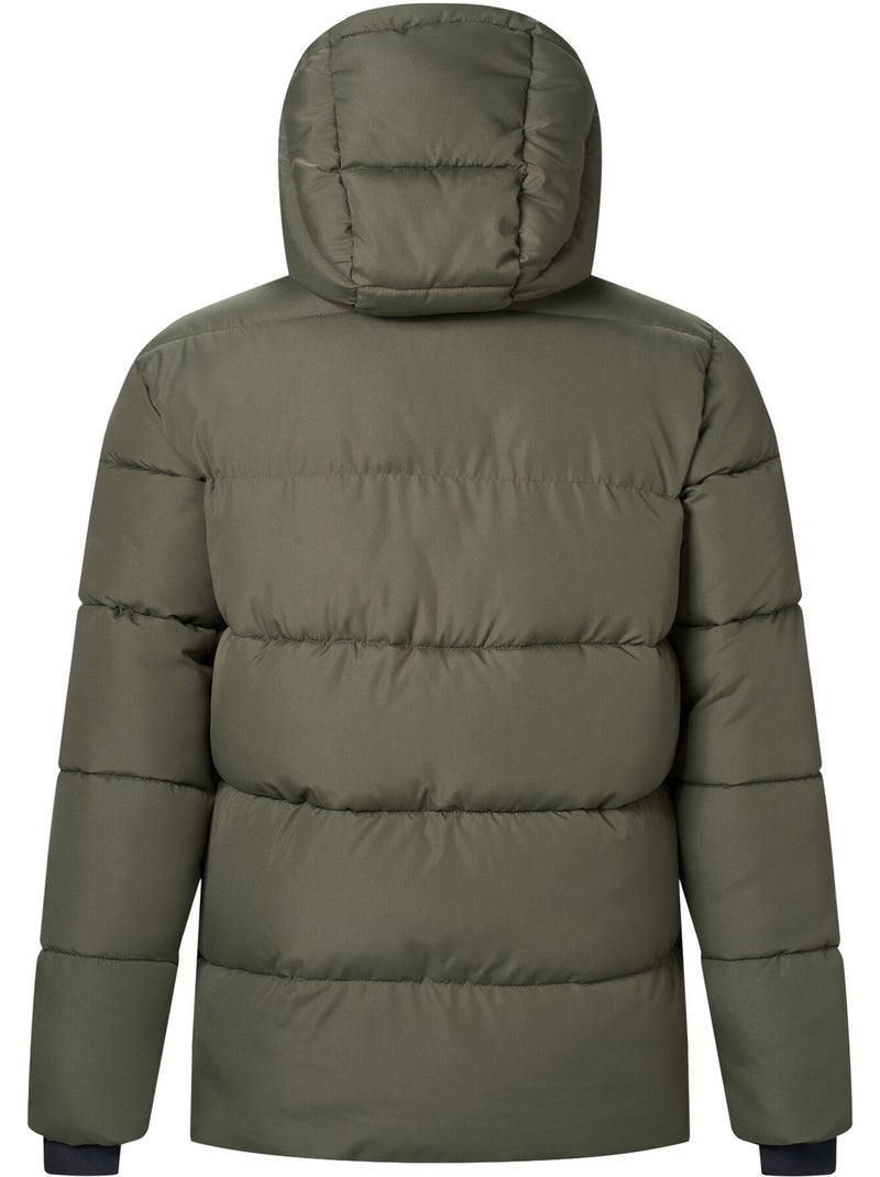 Veste matelassée et unie à capuche marek - regatta Noir Kaki - Kiabi
