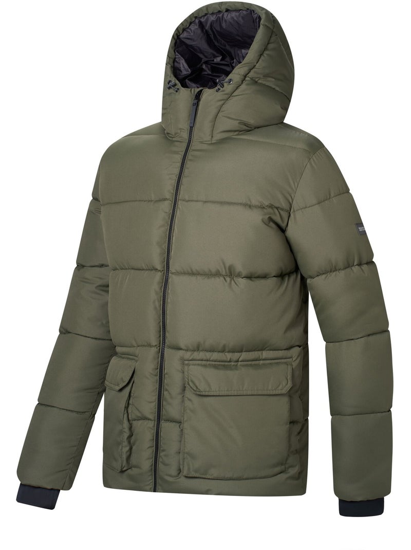 Veste matelassée et unie à capuche marek - regatta Noir Kaki - Kiabi