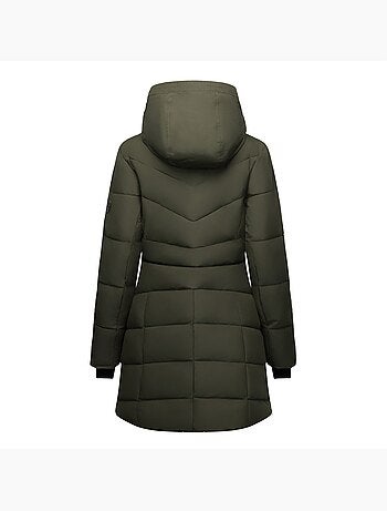 Veste matelassée et unie coupe cintrée à capuche - regatta