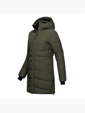 Veste matelassée et unie coupe cintrée à capuche - regatta