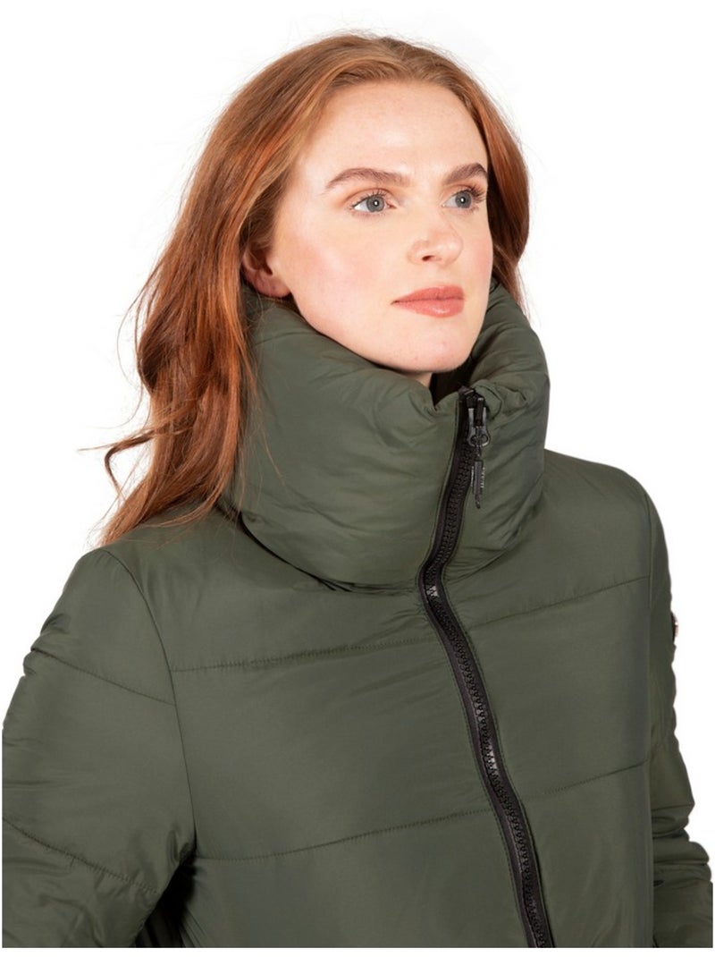 Veste matelassée faith - trespass Vert kaki - Kiabi
