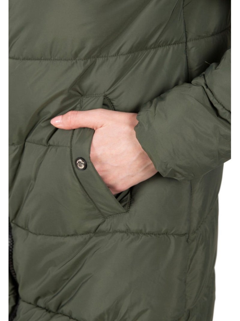 Veste matelassée faith - trespass Vert kaki - Kiabi