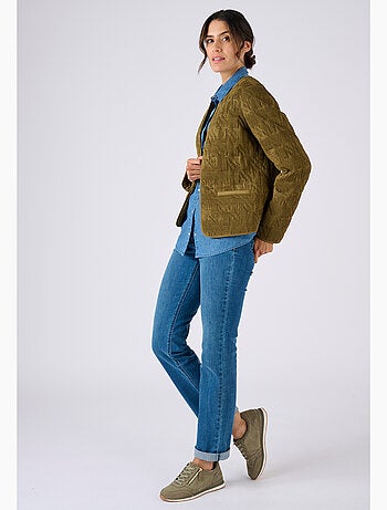 Veste matelassée fantaisie - Damart