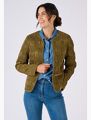 Veste matelassée fantaisie - Damart