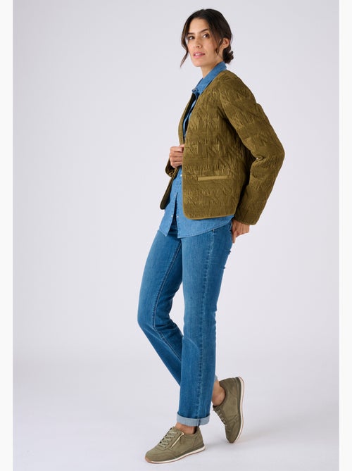 Veste matelassée fantaisie - Damart - Kiabi