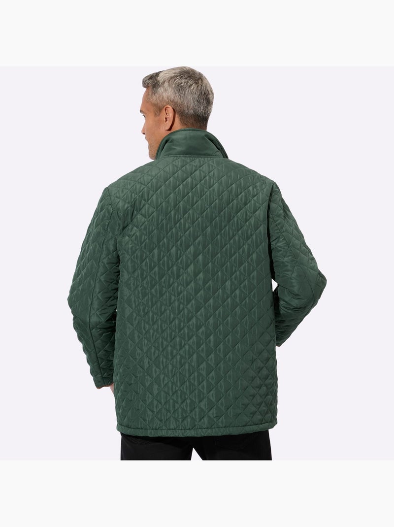 Veste matelassée garnissage chaud - taille standard - moda vilona Beige/Vert - Kiabi