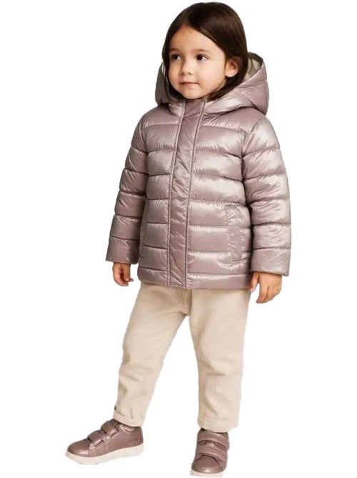 Veste matelassée hiver motif/style uni - minoti - Kiabi