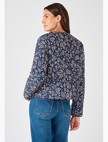 Veste matelassée imprimée - Damart