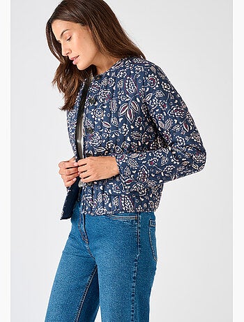 Veste matelassée imprimée - Damart