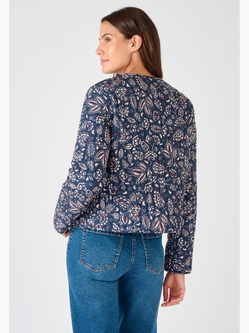 Veste matelassée imprimée - Damart - Kiabi