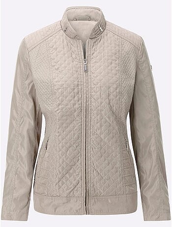 Veste Matelassée Mélange De Motifs - Taille Standard - Witt
