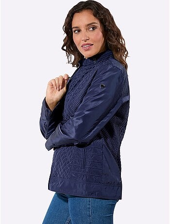Veste Matelassée Mélange De Motifs - Taille Standard - Witt