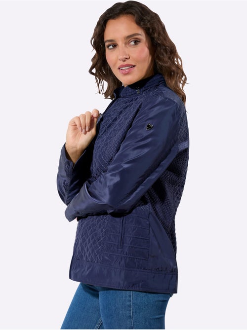 Veste Matelassée Mélange De Motifs - Taille Standard - Witt - Kiabi
