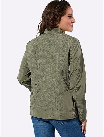 Veste matelassée mélange de motifs - taille standard - witt