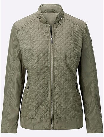 Veste matelassée mélange de motifs - taille standard - witt