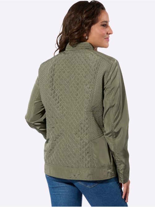 Veste Matelassée Mélange De Motifs - Taille Standard - Witt - Kiabi