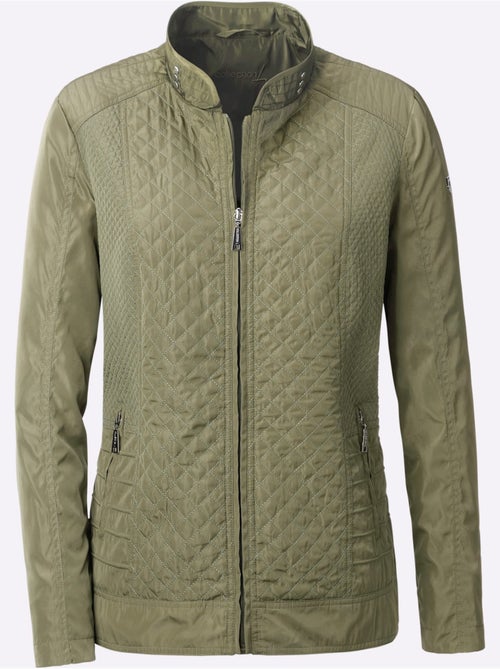 Veste Matelassée Mélange De Motifs - Taille Standard - Witt - Kiabi