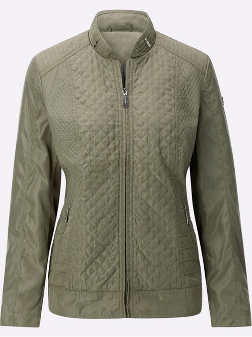 Veste Matelassée Mélange De Motifs - Taille Standard - Witt - Kiabi