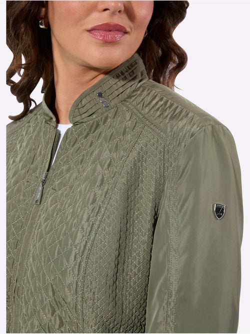 Veste Matelassée Mélange De Motifs - Taille Standard - Witt - Kiabi
