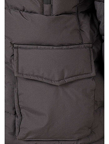 Veste matelassée motif/style badge métallique - minoti