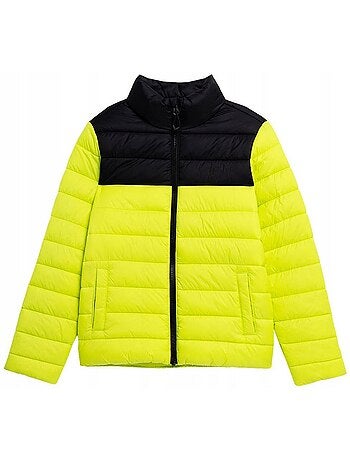 Veste matelassée motif/style blocs de couleurs - 4f