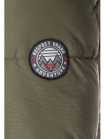 Veste matelassée motif/style bord duveteux - minoti