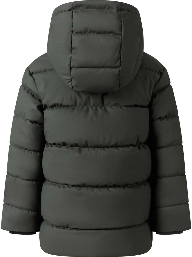Veste matelassée motif/style écusson - minoti Vert kaki - Kiabi