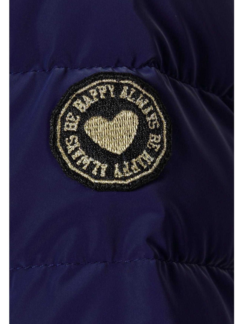 Veste matelassée motif/style matelassé - minoti Bleu marine - Kiabi