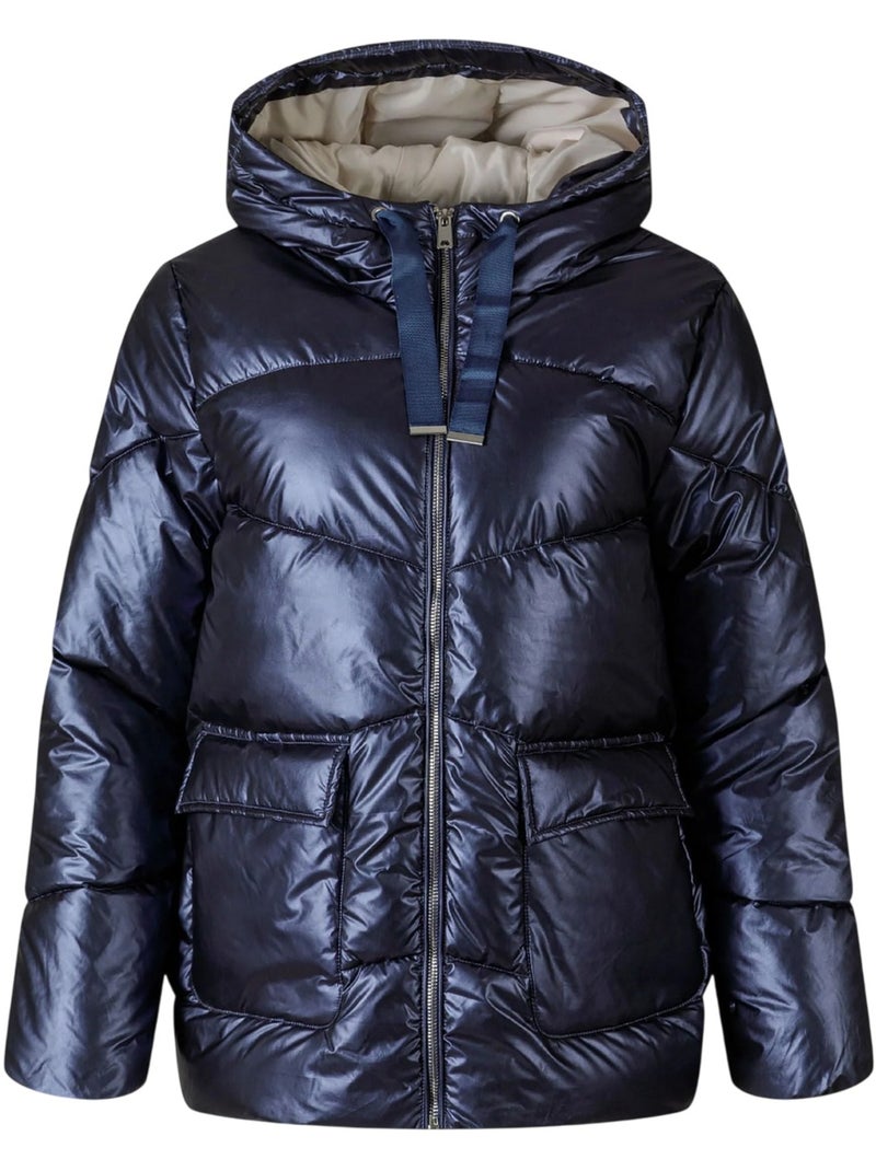 Veste matelassée motif/style matelassé - minoti Bleu - Kiabi