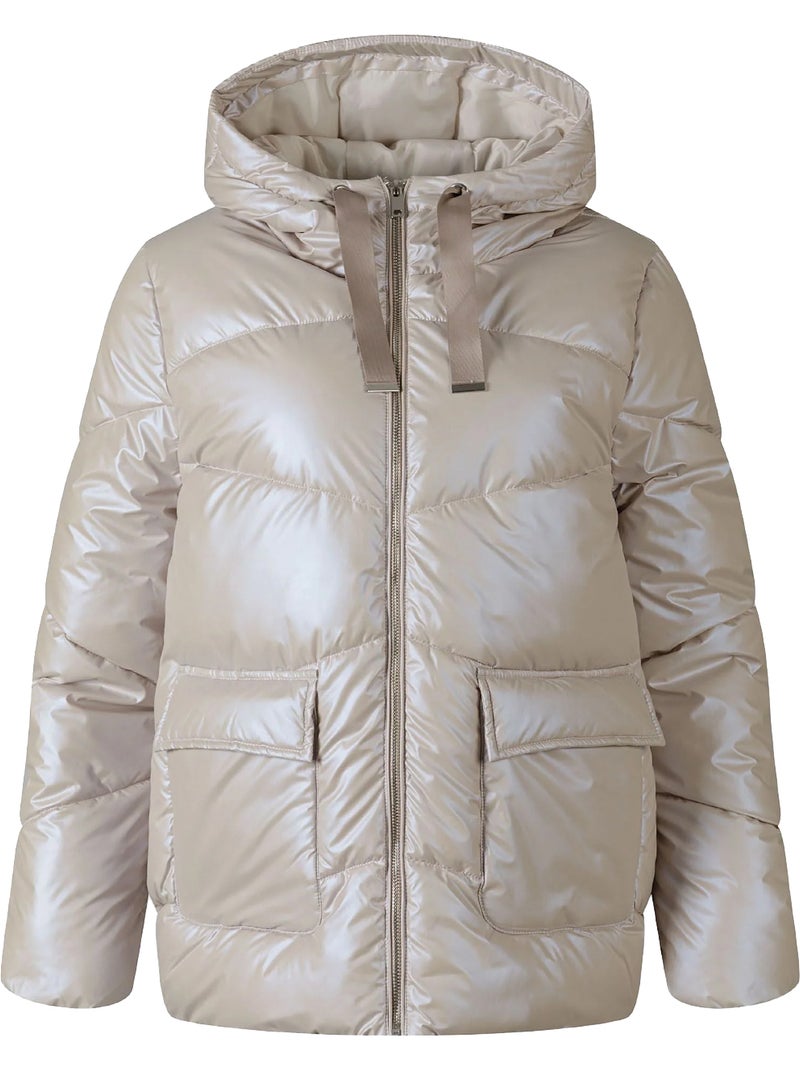 Veste matelassée motif/style matelassé - minoti Gris - Kiabi
