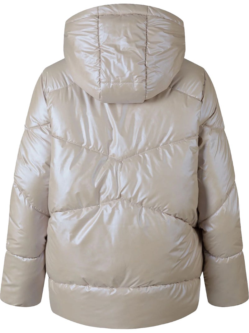 Veste matelassée motif/style matelassé - minoti Gris - Kiabi