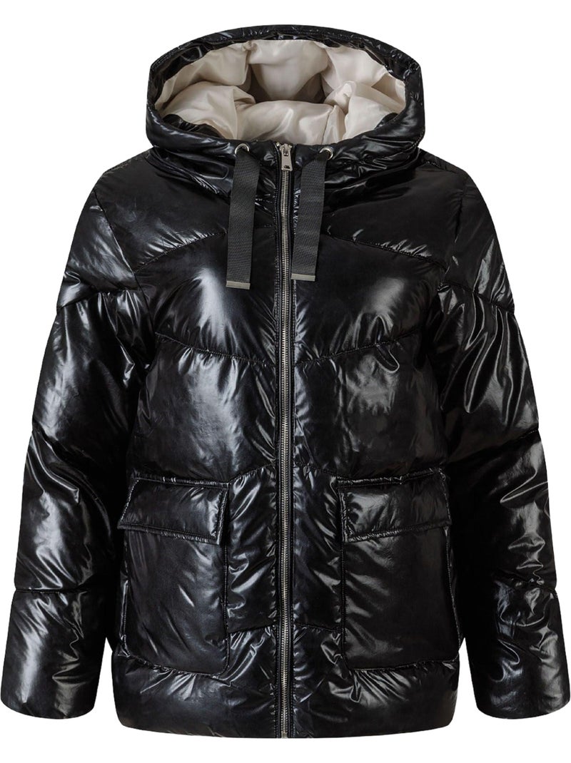 Veste matelassée motif/style matelassé - minoti Noir - Kiabi