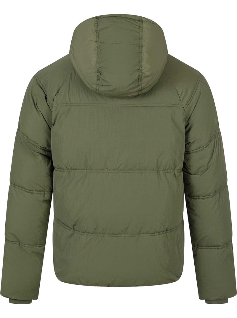 Veste matelassée motif/style matelassé - minoti Vert kaki - Kiabi