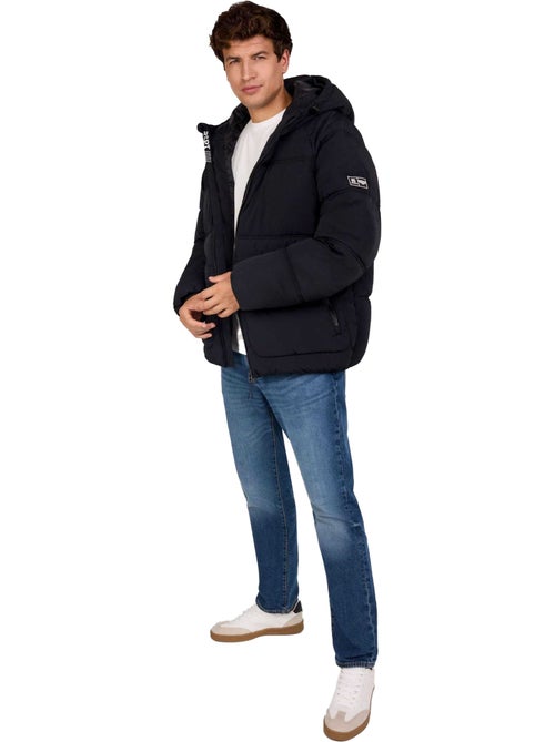 Veste matelassée motif/style matelassé - respect - Kiabi Veste matelassée motif/style matelassé - respect - Kiabi