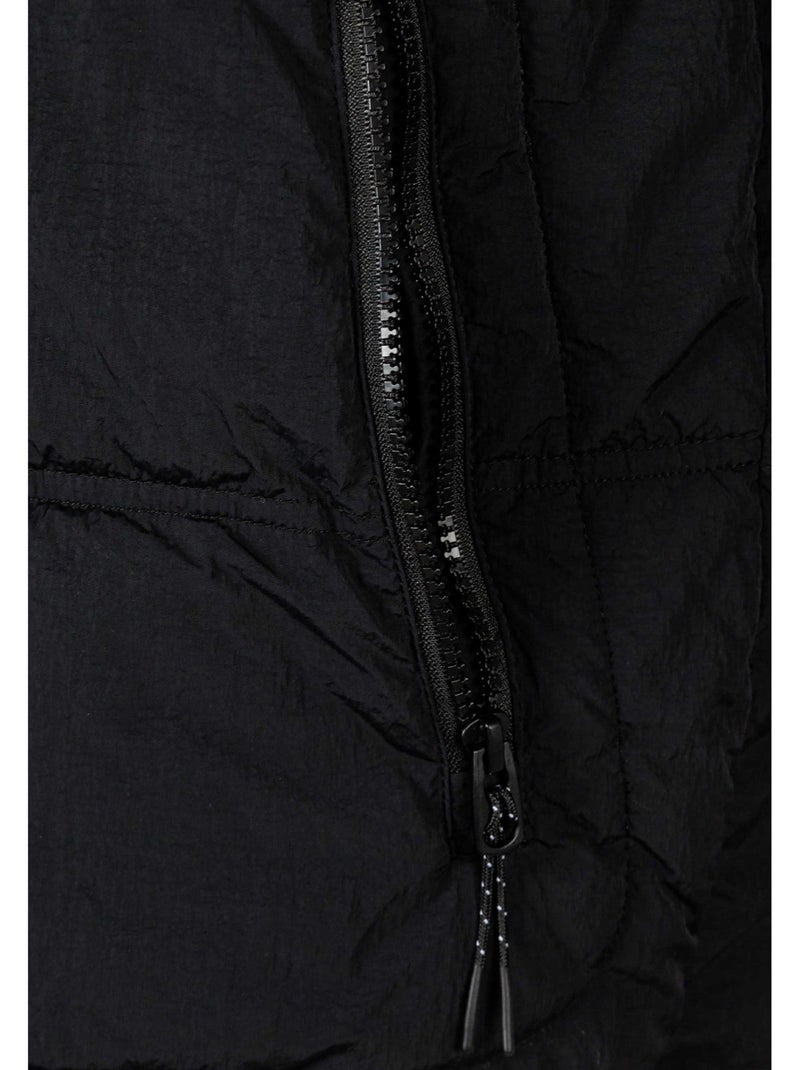 Veste matelassée motif/style matelassé - respect Noir - Kiabi