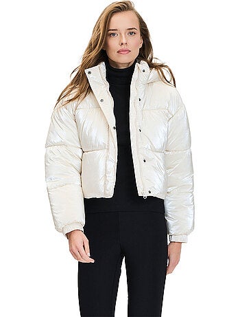 Veste matelassée motif/style métallisé - minoti