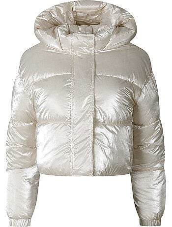 Veste matelassée motif/style métallisé - minoti