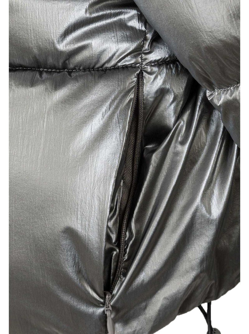 Veste matelassée motif/style métallisé - minoti Gris - Kiabi